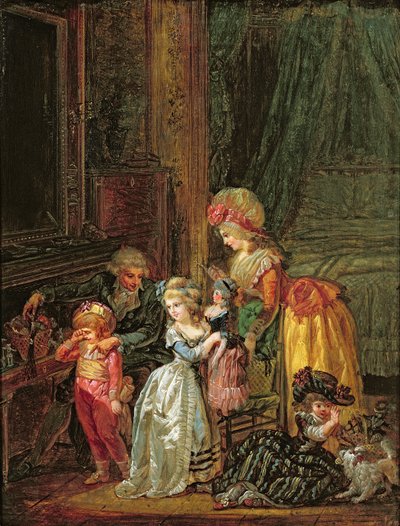 Nikolaustag von Francois Louis Joseph Watteau